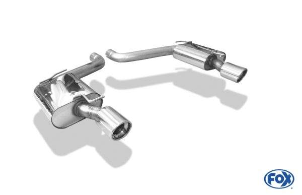 Chrysler 300C SRT8 Endschalldämpfer rechts/links - 1x100 Typ 17 rechts/links