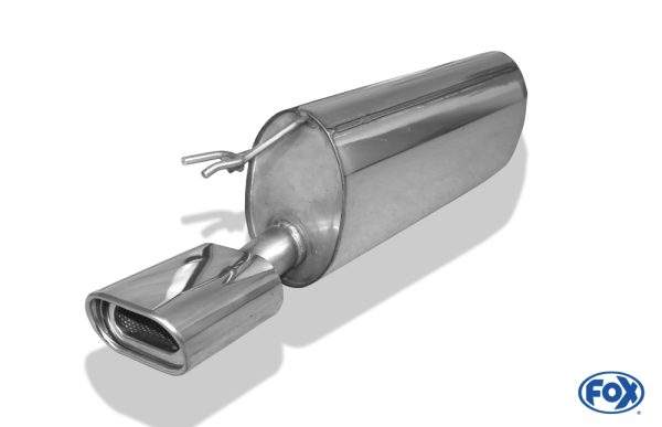 Fiat Bravo 198 Endschalldämpfer - 135x80 Typ 53