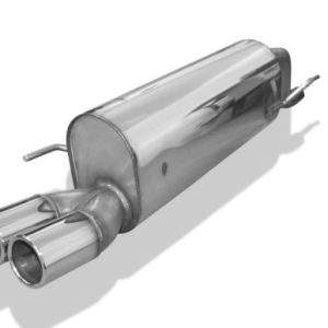 Fiat Grande Punto 199 - Benzin Endschalldämpfer - 2x76 Typ 12