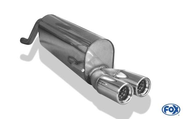 Fiat Grande Punto 199 - Diesel Endschalldämpfer - 2x76 Typ 13