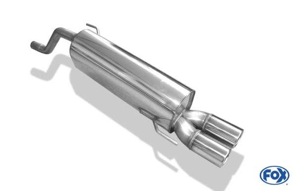 Fiat Grande Punto 199 - Diesel Endschalldämpfer - 2x76 Typ 13 – Bild 3