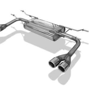 Fiat 124 Spider Endschalldämpfer quer Ausgang rechts/links - 2x70 Typ 16 rechts/links