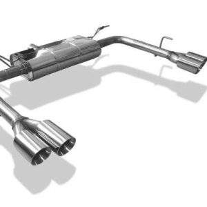 Ford Focus IV Turnier/ Kombi ST-Look Endschalldämpfer Ausgang rechts/links - 2x80 Typ 25 rechts/links