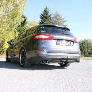 Mondeo V Schrägheck/ Turnier/ Stufenheck Endschalldämpfer quer Ausgang rechts/links - 2x76 Typ 25 rechts/links