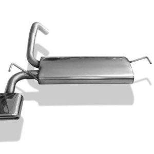 Ford Ka Endschalldämpfer - 150x70 Typ 53