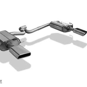 Skoda Superb 3T 4x4 3,6l Endschalldämpfer rechts/links - 145x65 Typ 59 rechts/links