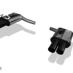 Ford Explorer Typ WUJ Endschalldämpfer rechts/links - 2x90 Typ 25 rechts/links schwarz emalliert