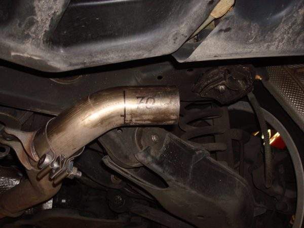 Mercedes C-Klasse 6 Zyl. - W204/S204 AMG-Paket + C63 Einsatz Endschalldämpfer rechts/links - 2x115x85 Typ 32 rechts/links – Bild 13