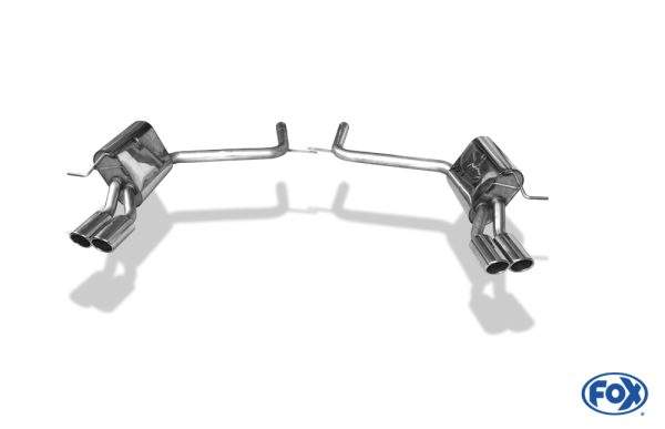 Mercedes E-Klasse W211 Endschalldämpfer rechts/links - 2x88x74 Typ 32 rechts/links – Bild 2