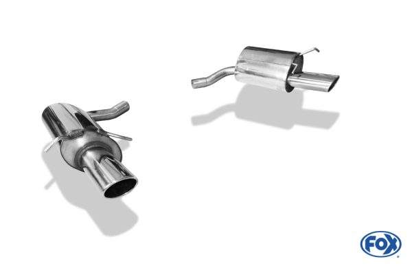 Mercedes E-Klasse Coupe C207 - 6 Zylinder Endschalldämpfer rechts/links - 1x115x85 Typ 32 rechts/links