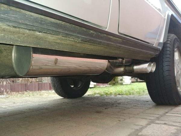 Mercedes G-Klasse - 463 (ohne Trittbrett) Endschalldämpfer Ausgang seitlich - 2x80 Typ 14 – Bild 5