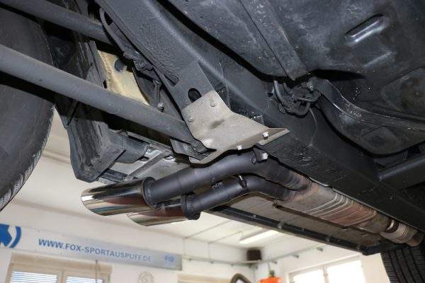 Mercedes G-Klasse G500 310kW - 463 Endrohr zum anstecken - 2x115x85 Typ 38 rechts und links unterm Trittbrett – Bild 10