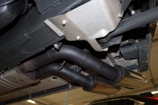 Mercedes G-Klasse G500 310kW - 463 Endrohr zum anstecken - 2x115x85 Typ 38 rechts und links unterm Trittbrett – Bild 11