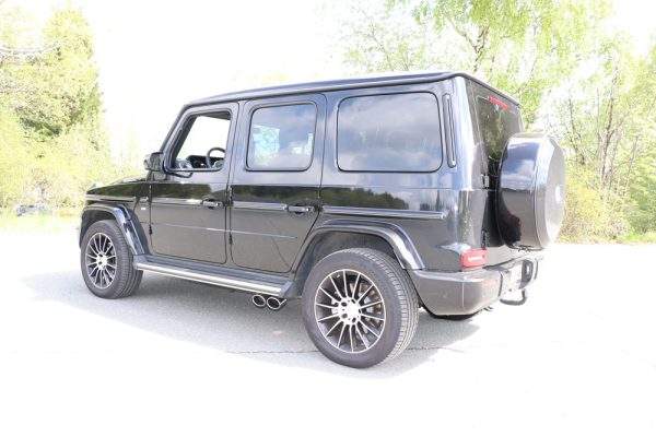 Mercedes G-Klasse G500 310kW - 463 Endrohr zum anstecken - 2x115x85 Typ 38 rechts und links unterm Trittbrett – Bild 2