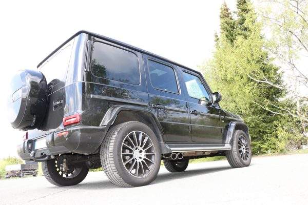 Mercedes G-Klasse G500 310kW - 463 Endrohr zum anstecken - 2x115x85 Typ 38 rechts und links unterm Trittbrett – Bild 5