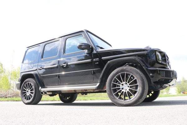 Mercedes G-Klasse G500 310kW - 463 Endrohr zum anstecken - 2x115x85 Typ 38 rechts und links unterm Trittbrett – Bild 6