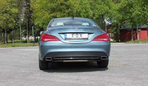Mercedes CLA - C117/ X117 Frontantrieb Endschalldämpfer quer Ausgang rechts/links - 145x65 Typ 59 rechts/links – Bild 5