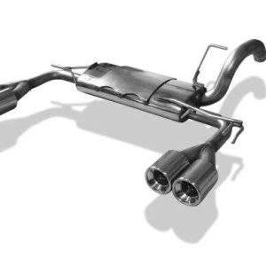 Mitsubishi Colt - Z30/ CZ3/ CZT - 3-türer / Smart Fourfour Endschalldämpfer Ausgang rechts/links - 2x90 Typ 13 rechts/links