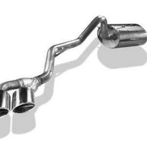 Mitsubishi L200 - K60T - mit Katalysator Endschalldämpfer Ausgang Sidepipe - 2x115x85 Typ 38 auf Beifahrerseite