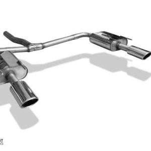 Opel Astra K Sports Tourer Endschalldämpfer Ausgang rechts/links - 115x85 Typ 32 rechts/links