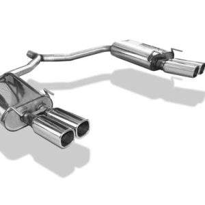 Opel Vectra C Caravan Endschalldämpfer rechts/links zweiflutig - 2x78x75 Typ 70 rechts/links