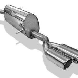 Seat Ibiza 6J ST Endschalldämpfer - 2x76 Typ 16