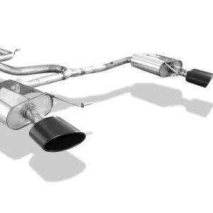 Seat Leon 5F ST - Cupra 290 mit OPF Halbanlage ab OPF Ausgang rechts/links - 160x90 Typ 38 rechts/links Schwarz