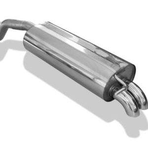 Skoda Rapid Spaceback Endschalldämpfer - 2x55 Typ 26