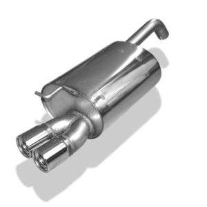 Toyota Corolla E12 - Hatchback - TS Kompressor Endschalldämpfer - 2x80 Typ 13