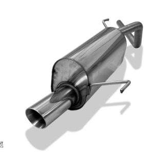 Toyota Starlet P8 Endschalldämpfer - 1x80 Typ 25