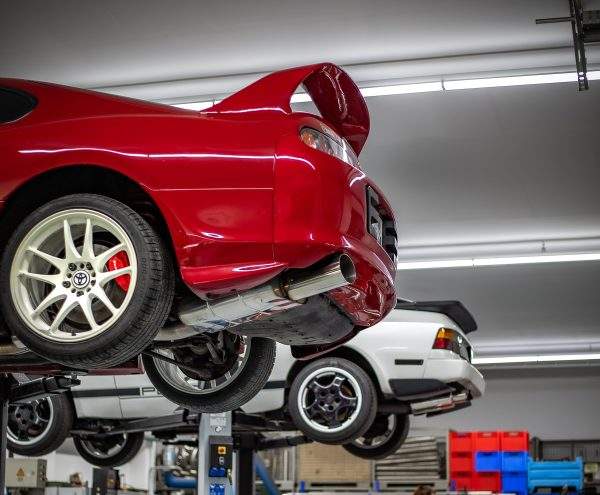 Toyota Supra MK4 Endschalldämpfer und Vorschalldämpferersatzrohr (laute Version - illegal) - 1x114mm Typ 10 – Bild 3