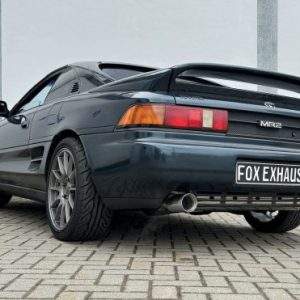 Toyota MR2 Typ W2 Endschalldämpfer quer Ausgang rechts/links - 1x90 Typ 25 rechts/links