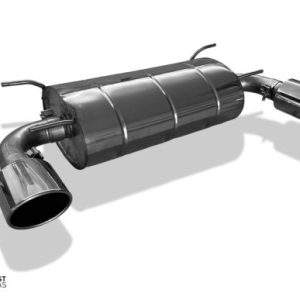 Toyota GR86 Endschalldämpfer - 129x106 Typ 32 rechts/links