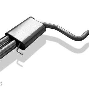 VW Passat 3C/ 3C CC - 4 Motion Endschalldämpfer - 2x80 Typ 13