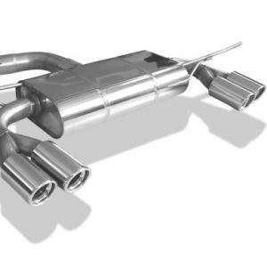 VW Scirocco - 13 Endschalldämpfer Ausgang rechts/links - 2x76 Typ 17 rechts/links