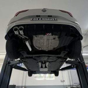 VW Polo AW Facelift End- und Vorschalldämpfer - 2x90 Typ 25