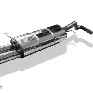VW Golf IV Endschalldämpfer - 2x76 Typ 13