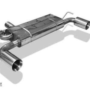 VW Golf IV R32 Endschalldämpfer Ausgang rechts/links - 1x100 Typ 24 rechts/links