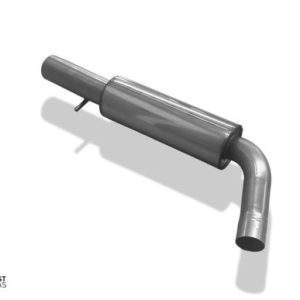 VW Golf IV Jubi-Stoßstange Vorschalldämpfer Ø63,5mm passend an VW053181-xxx