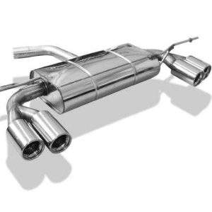 VW Golf V Endschalldämpfer Ausgang rechts/links  - 2x80 Typ 13 rechts/links