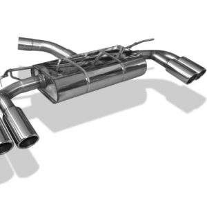 VW Golf VII - Einzelradaufhängung Endschalldämpfer rechts/links - 2x80 Typ 16 rechts/links
