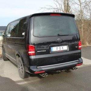 VW Bus T5/ T6 4motion Endschalldämpfer Ausgang rechts/links - 2x80 Typ 13 rechts/links