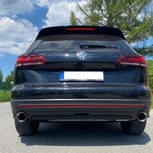 VW Touareg Typ CR7 Endschalldämpfer Ausgang rechts/links - 1x114 Typ 25 rechts/links