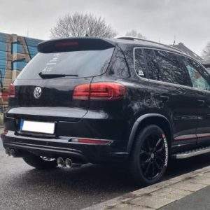 VW Tiguan 5N - 4motion Endschalldämpfer Ausgang rechts/links - 2x90 Typ 25 rechts/links