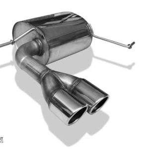 VW Tiguan II Diesel - 4motion Endschalldämpfer - 2x80 Typ 16