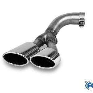 VW Amarok 4x4 Endrohr rechts zur Seite - 2x115x85 Typ 38 rechts