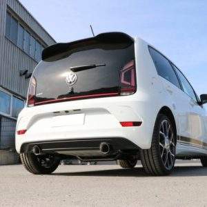 VW UP GTI Endrohrsystem rechts/links passend auf originalen oder FOX-Endschalldämpfer - 1x90 Typ 25 rechts/links