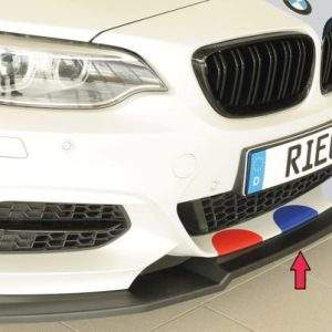 Rieger Spoilerschwert für orig. M-Paket-Frontschürze