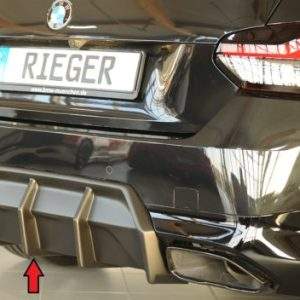 Rieger Heckeinsatz (Mittelteil) für M-Sport-Paket-Heckschürze