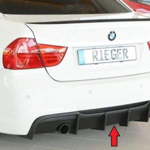 Rieger Heckeinsatz nur für 335i/335d mit M-Paket-Heckschürze